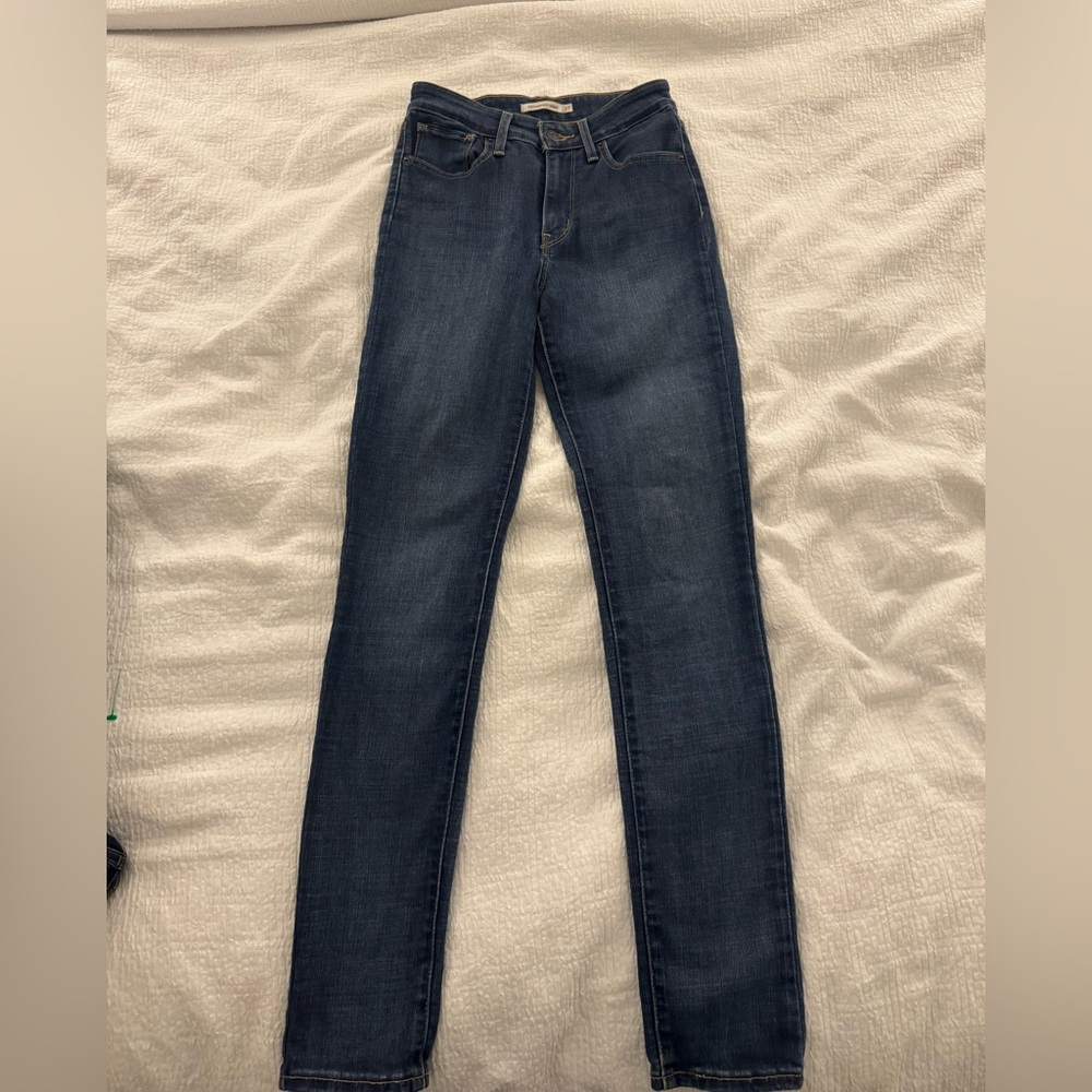 Levi's 721 High Rise Skinny Jeans Women's Size 27 Blue